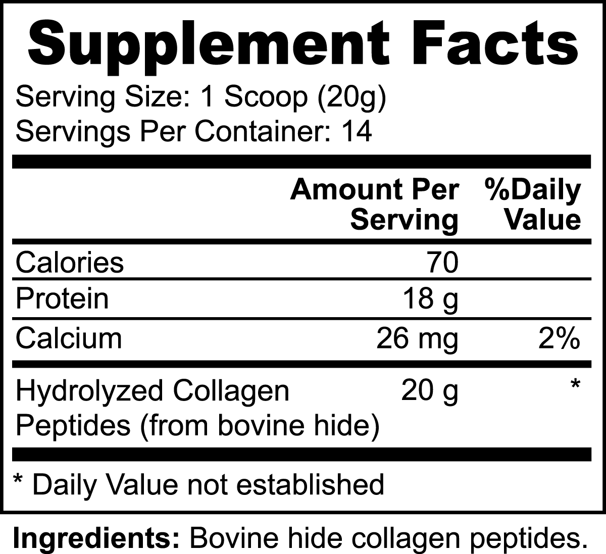 Grass-Fed Collagen Peptides